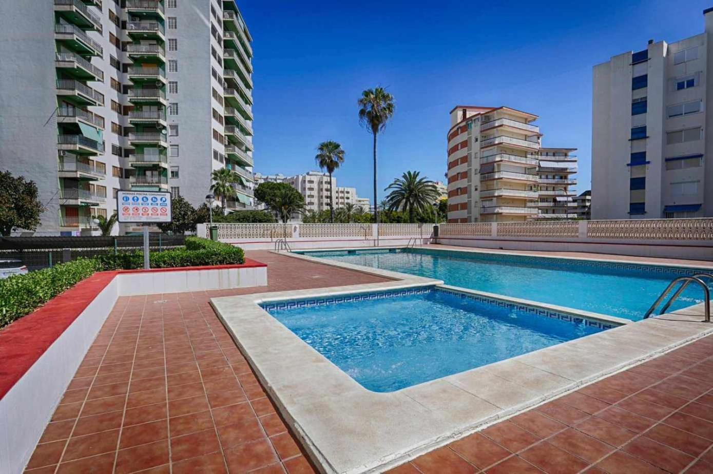 Apartamento Brasil Mar Playa de Gandia ภายนอก รูปภาพ