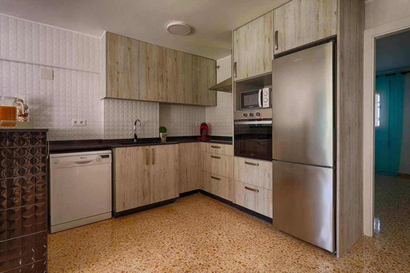 Apartamento Brasil Mar Playa de Gandia ภายนอก รูปภาพ