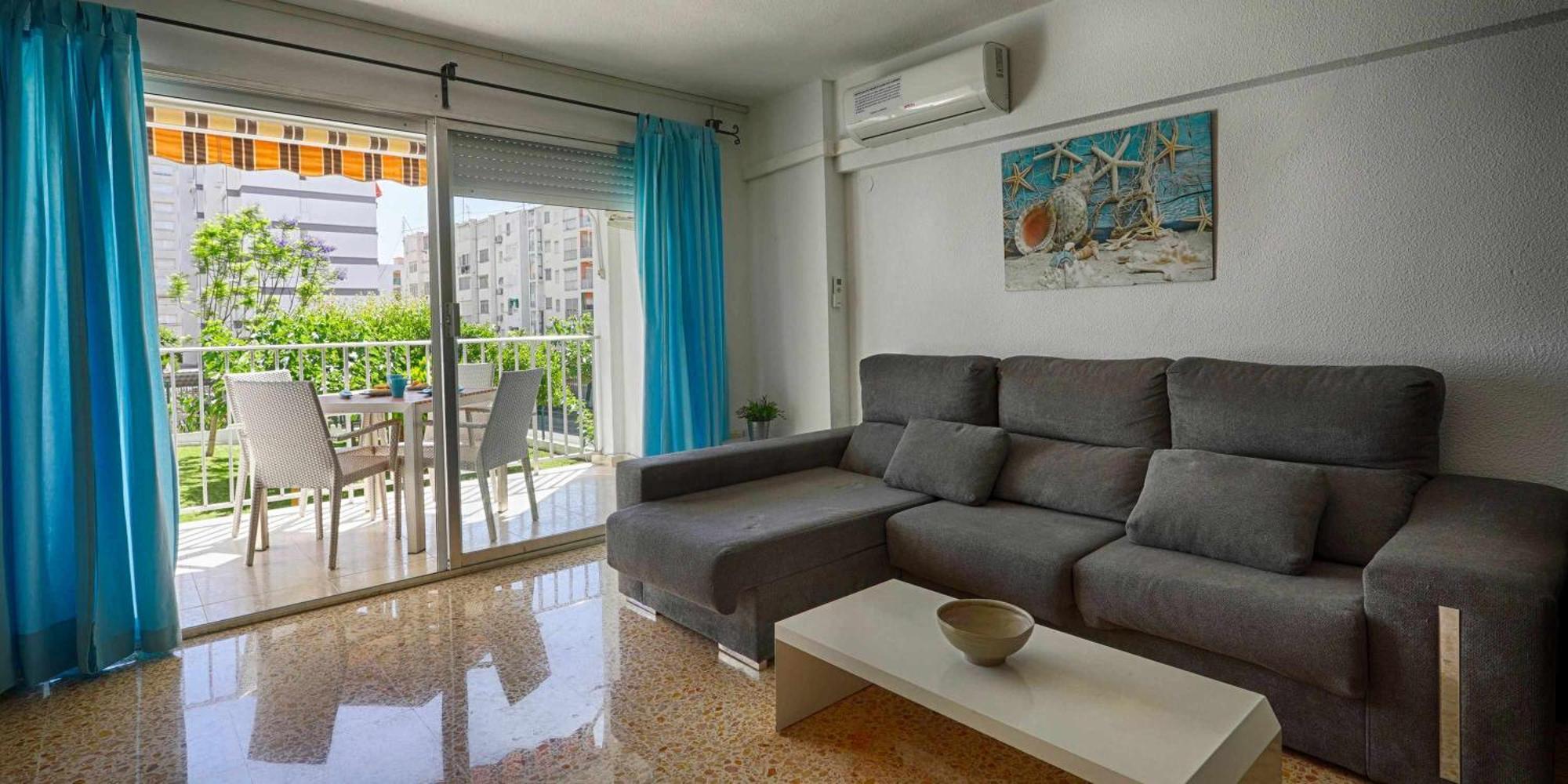 Apartamento Brasil Mar Playa de Gandia ภายนอก รูปภาพ