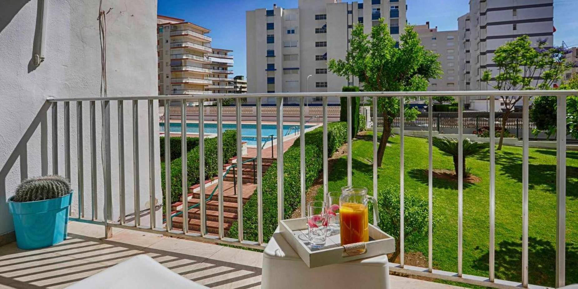 Apartamento Brasil Mar Playa de Gandia ภายนอก รูปภาพ